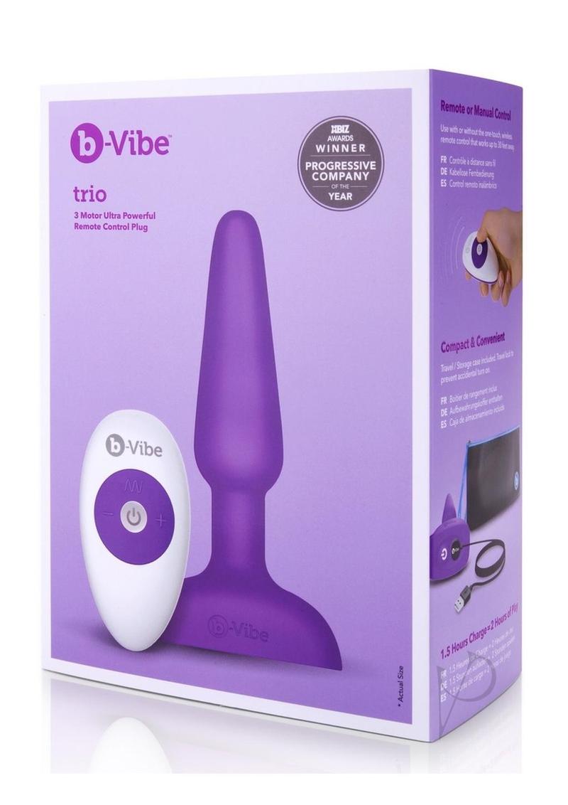 B-Vibe Trio Plug Pu… - image