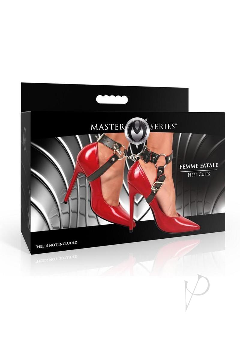 Ms Heel Cuffs Blk - image