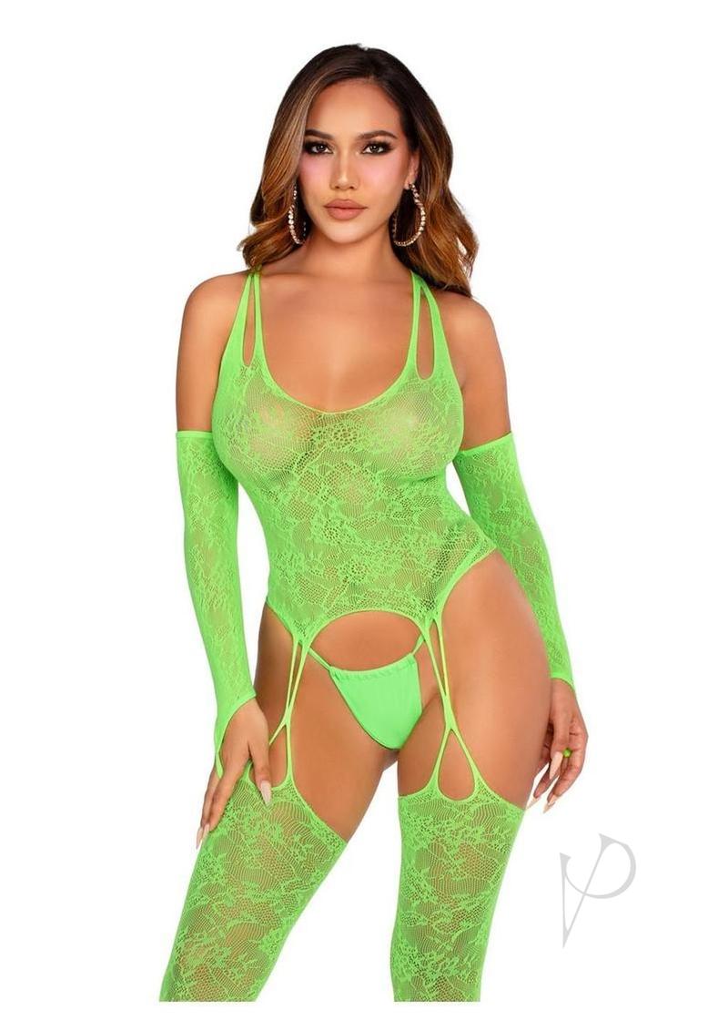 2 Pc Lace Halter Fo… - image