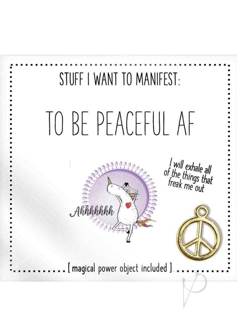 To Be Peaceful Af - image