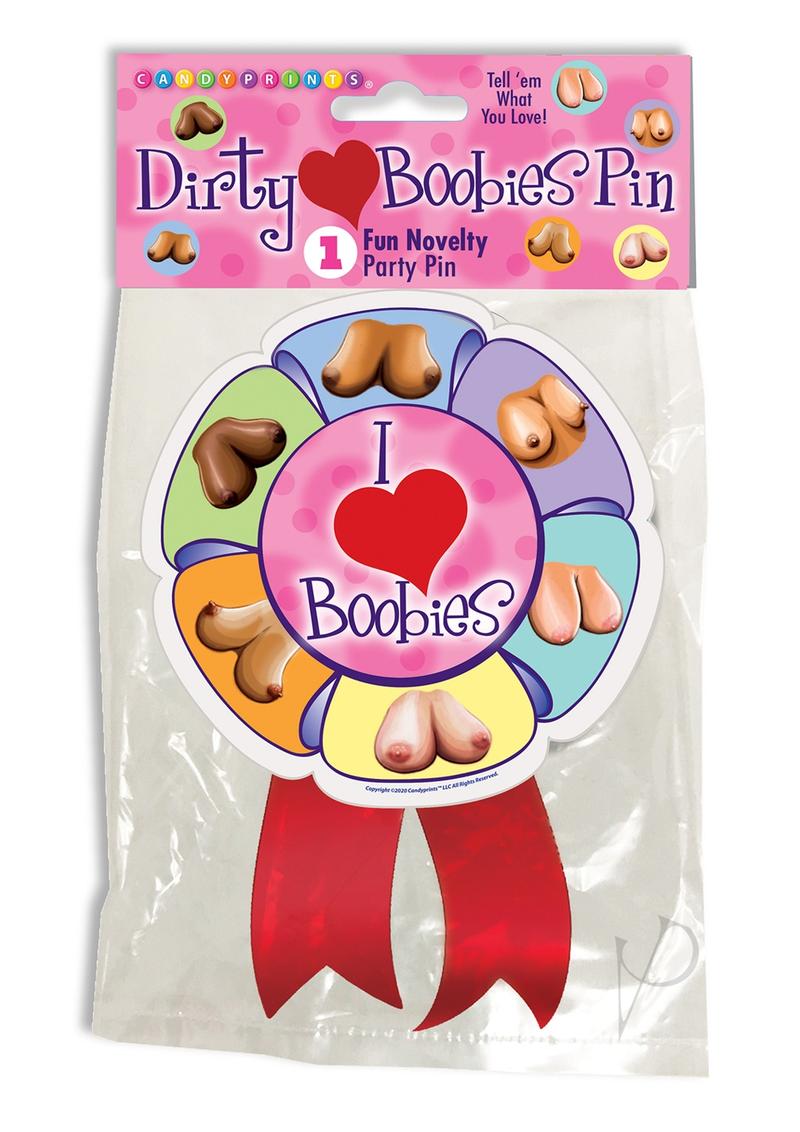 I Love Boobs Pin(Sp… - image