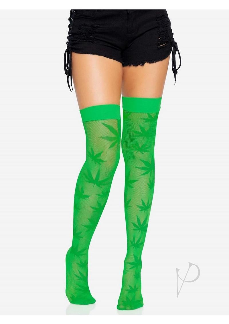 420 Net Thigh Highs… - image