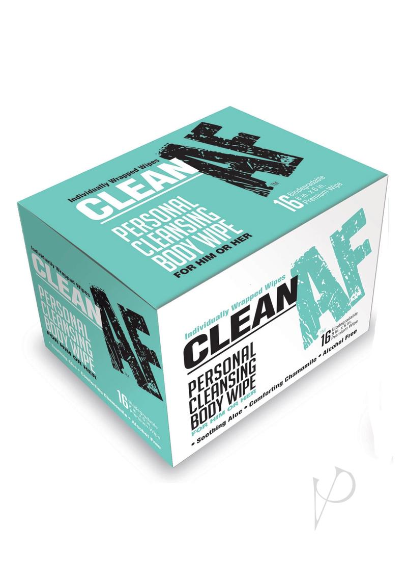 Clean Af Wipes 16/Bx - image