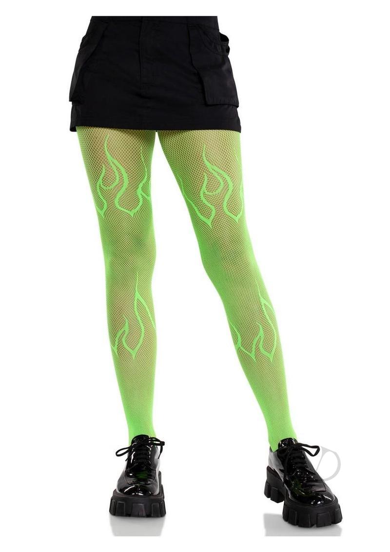 Flame Net Tights. N… - image