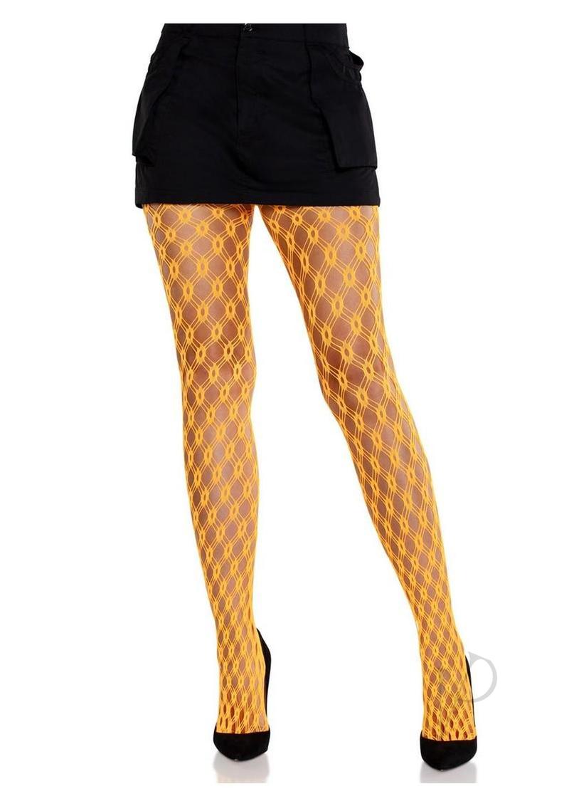 Eyelet Net Tights N… - image