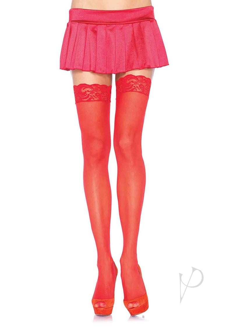 Sheer Thigh High W/… - image