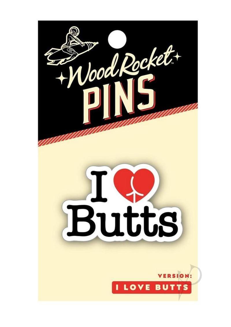 I Love Butts Enamel… - image