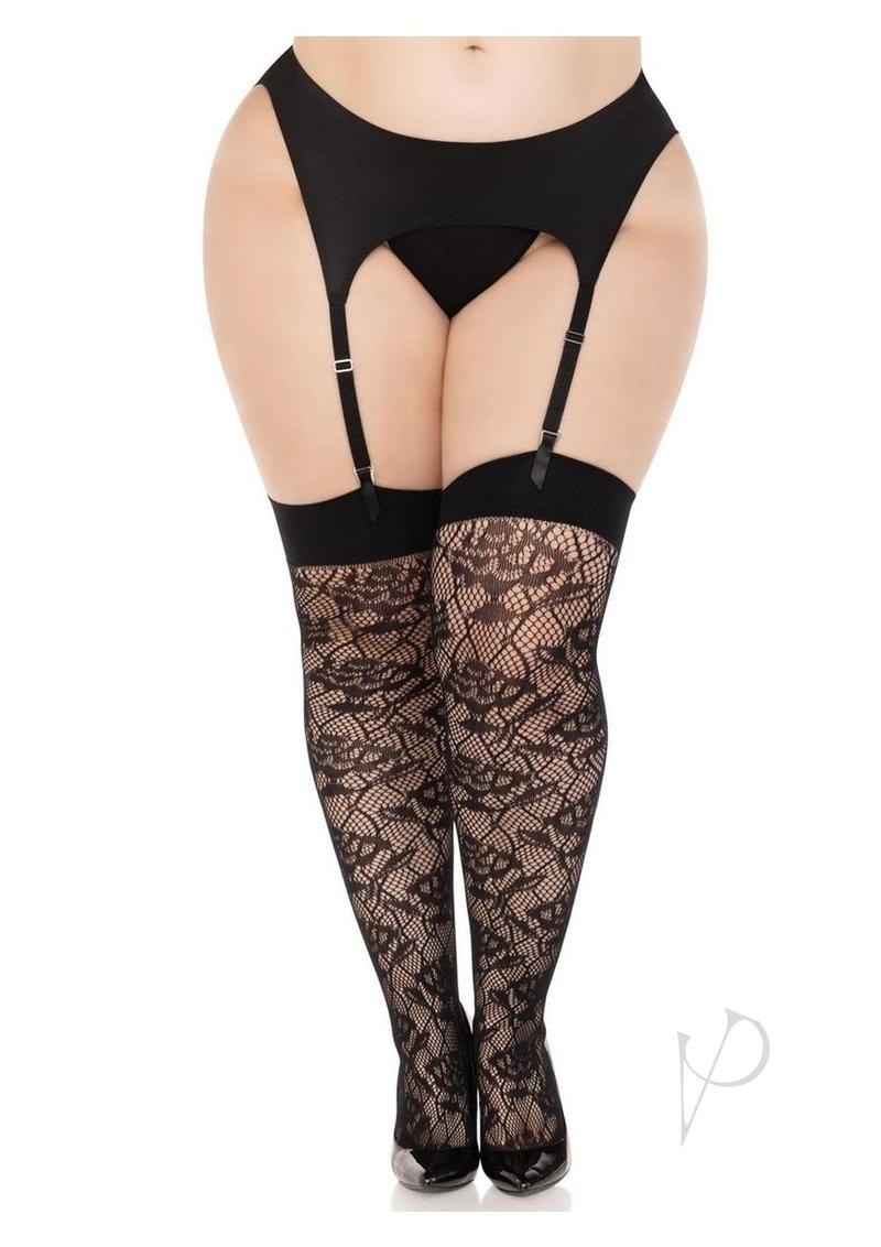 Wild Rose Net Thigh… - image