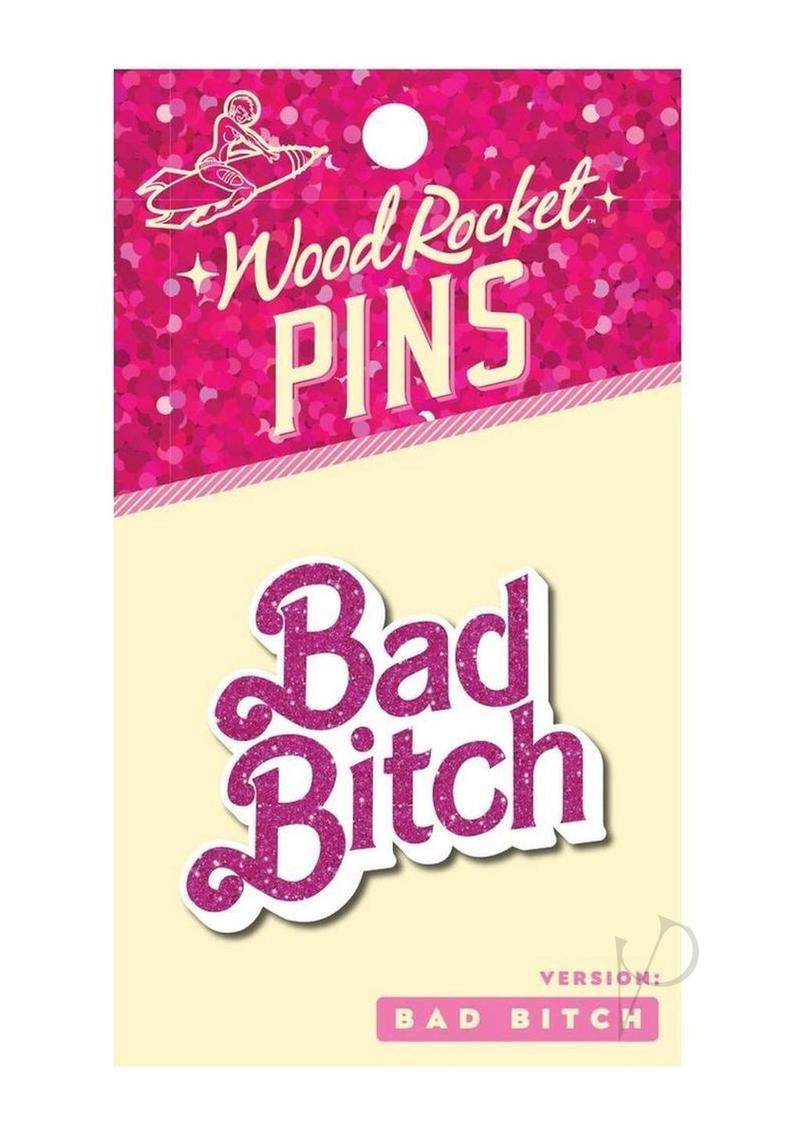 Bad Bitch Enamel Pin - image