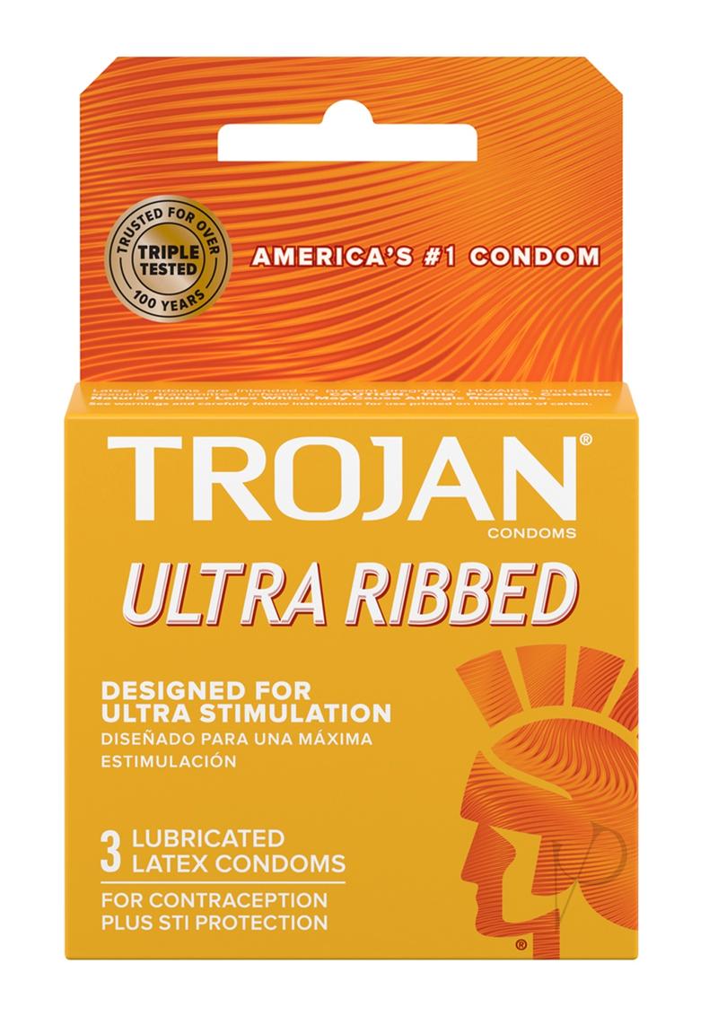 Trojan Ultra Ribbed… - image