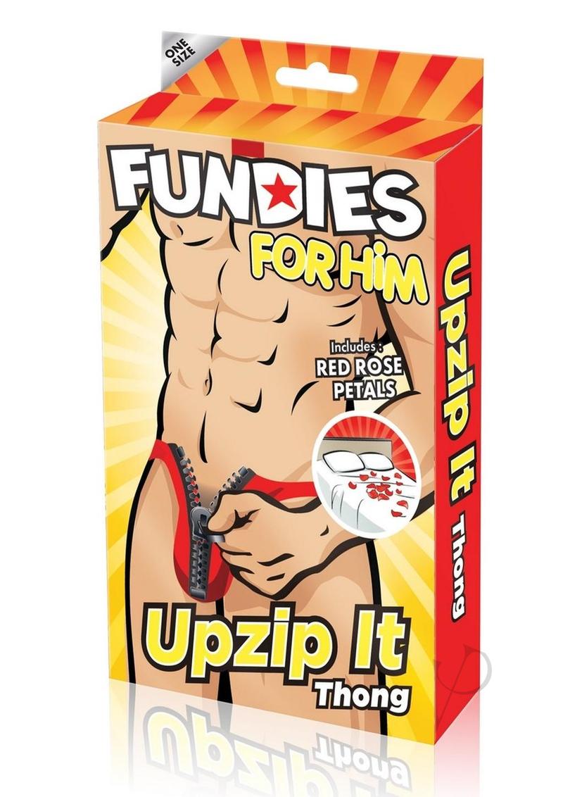 Unzip It Thong Red … - image