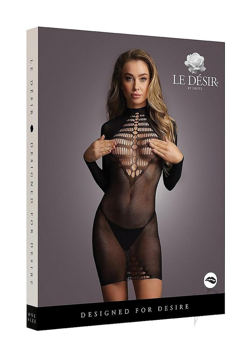 Long Sleeve Fishnet… - image