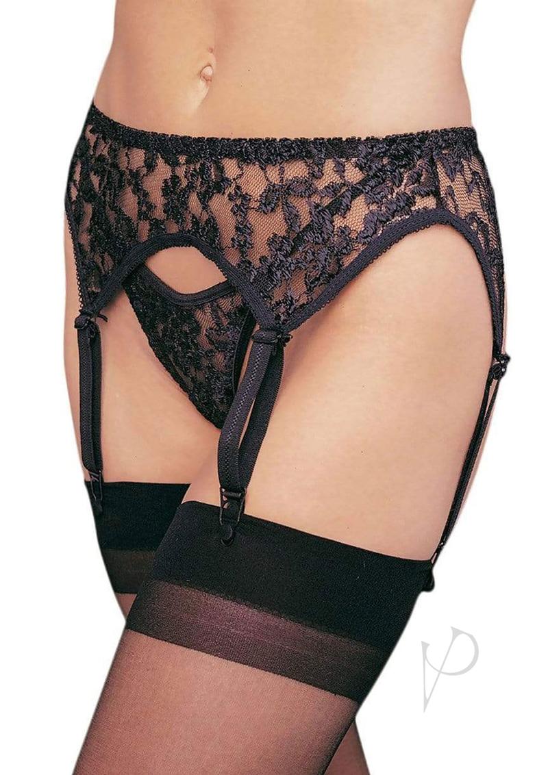 Lace Garter Thong 2… - image