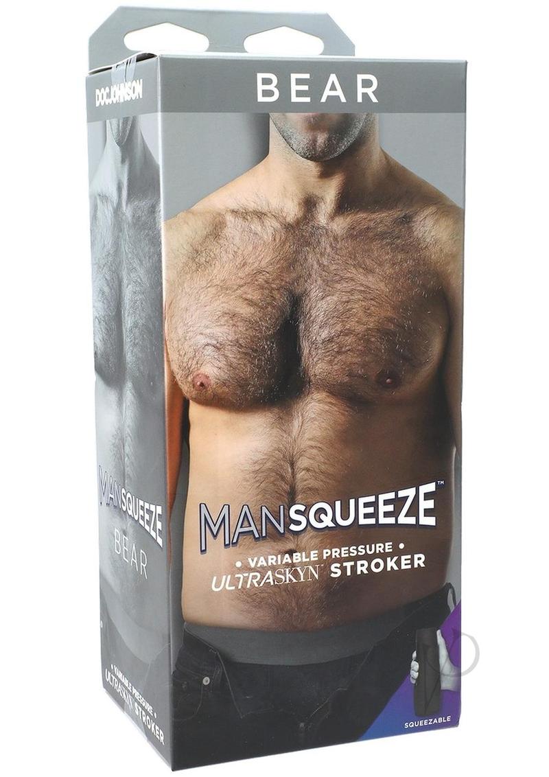 Man Squeeze Bear As… - image
