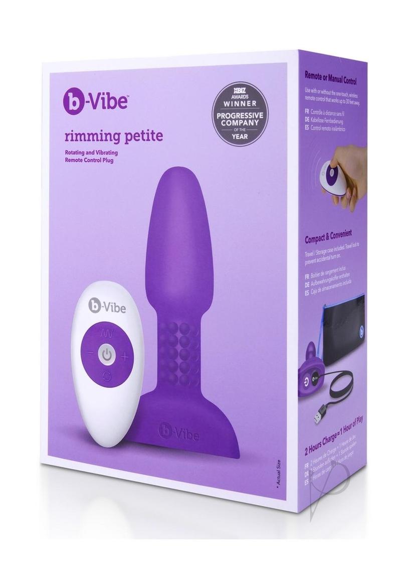 B-Vibe Rimming Peti… - image