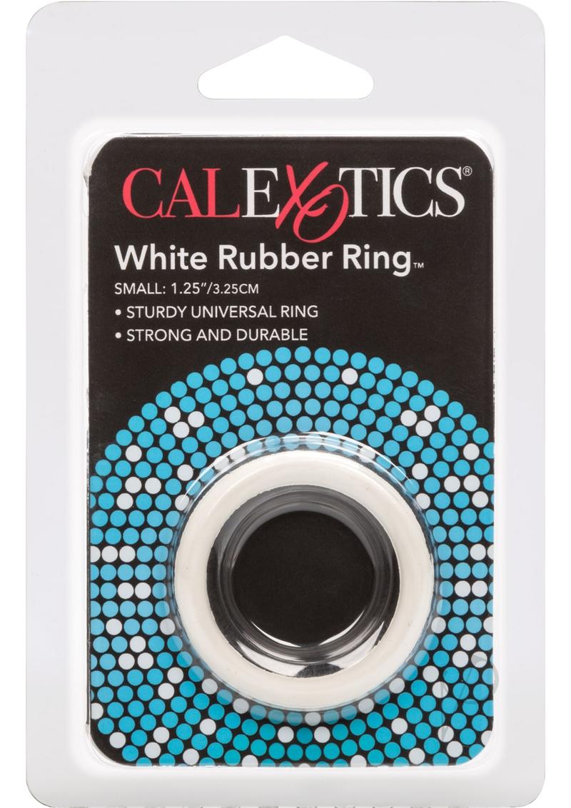 Rubber Cock Ring Wh… - image